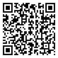 a black and white qr code on a white background